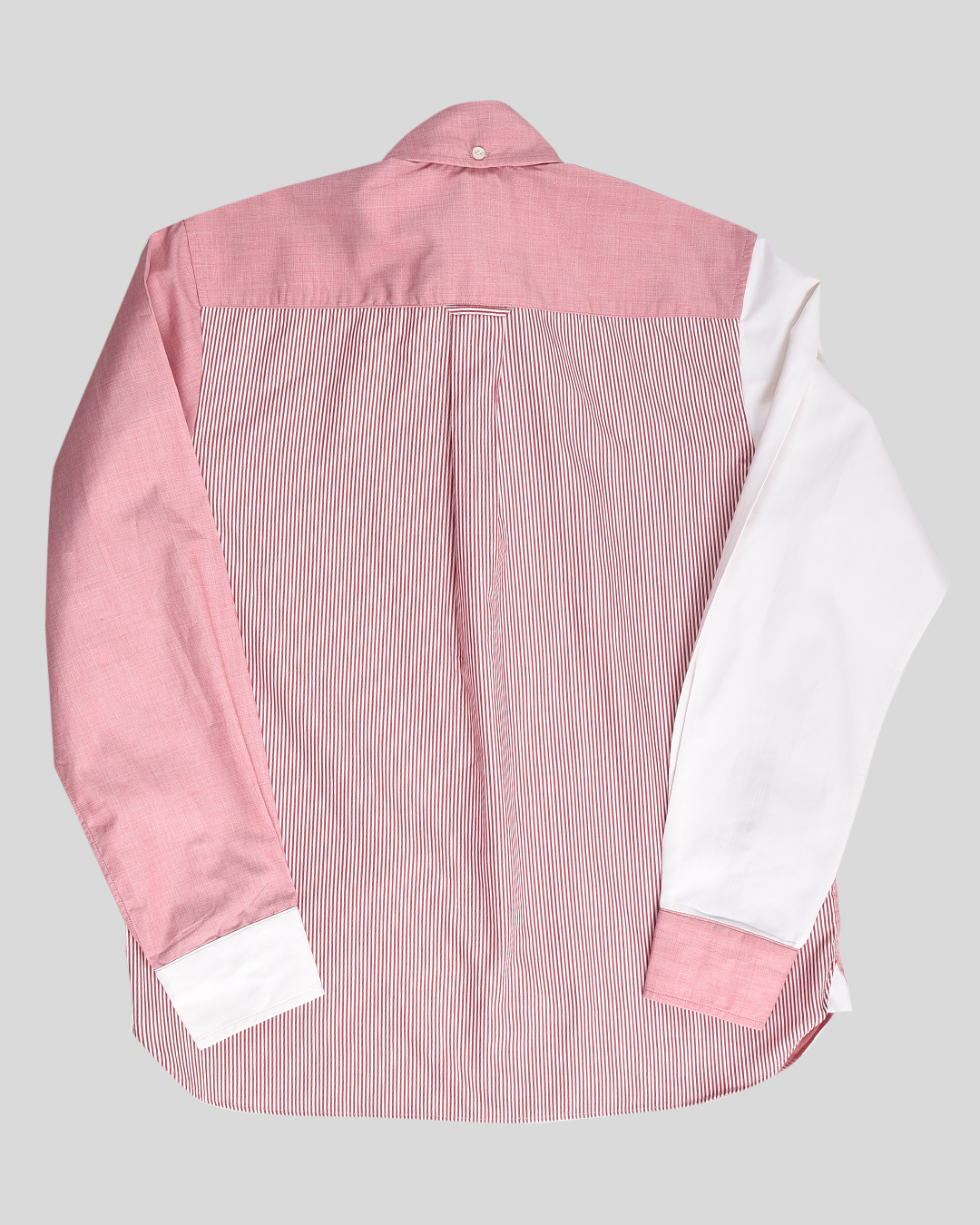 Rot-weißes Fun-Shirt aus Baumwolle