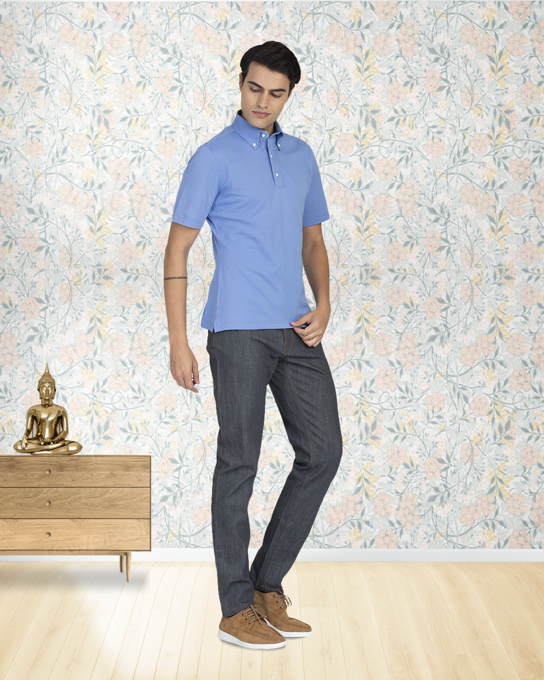 Luxire Selvedge: Graue Jeans