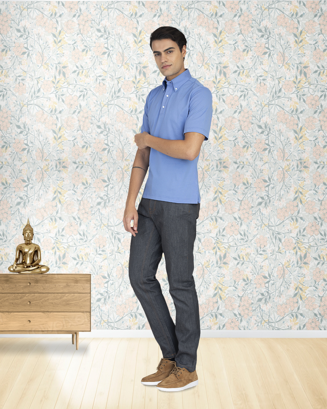 Luxire Selvedge: Graue Jeans
