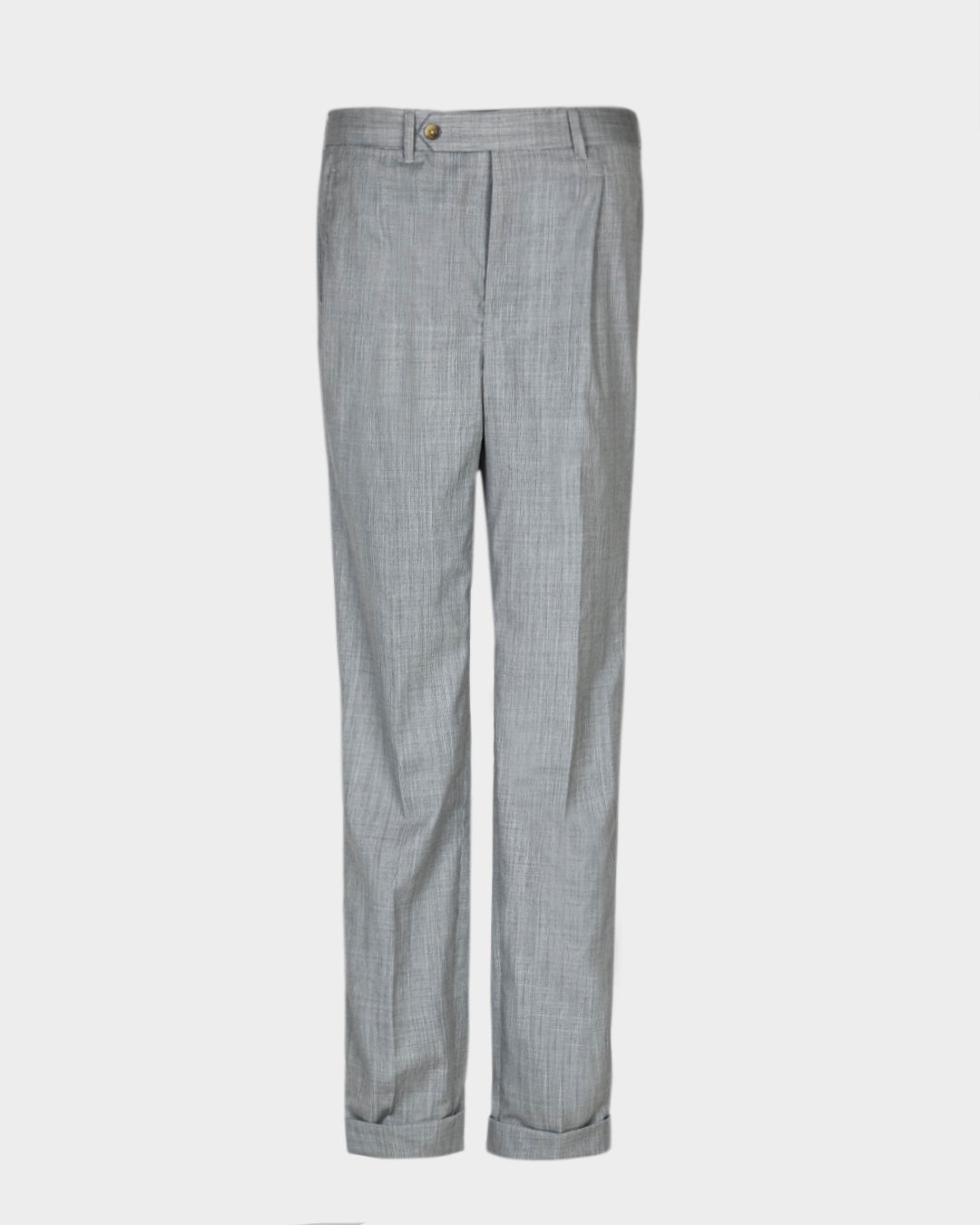 Waschbare graue Hose aus Wolle