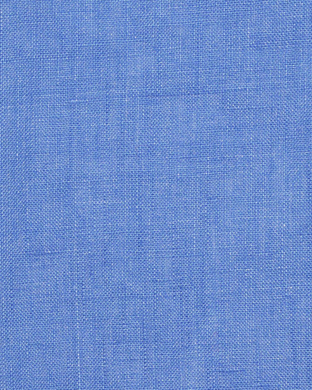 Klassisches Hemd aus blauem Leinen