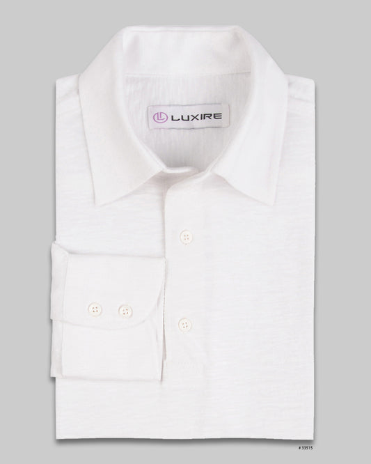 Weißes Heather-T-Shirt