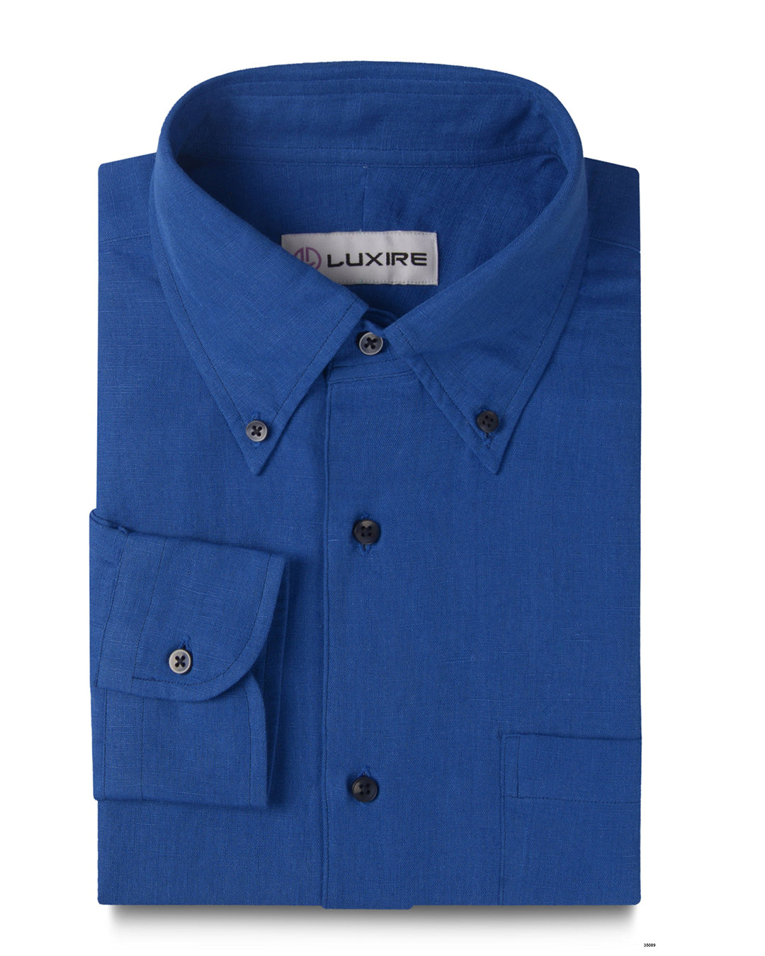 Casual Blue Cool Linen Cotton