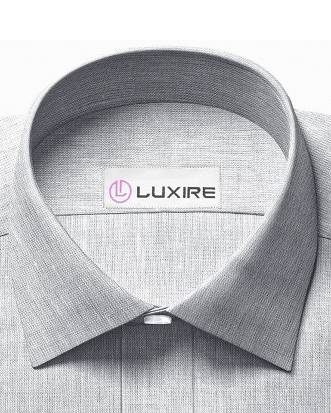 Linen: Light Grey End on End