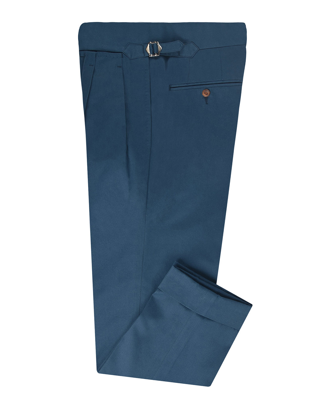 Brisbane Moss Teal Blue Twill