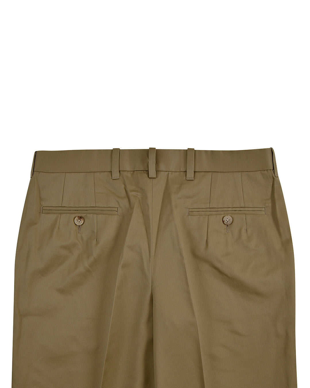 Anzughose aus britischer Khaki-Baumwolle