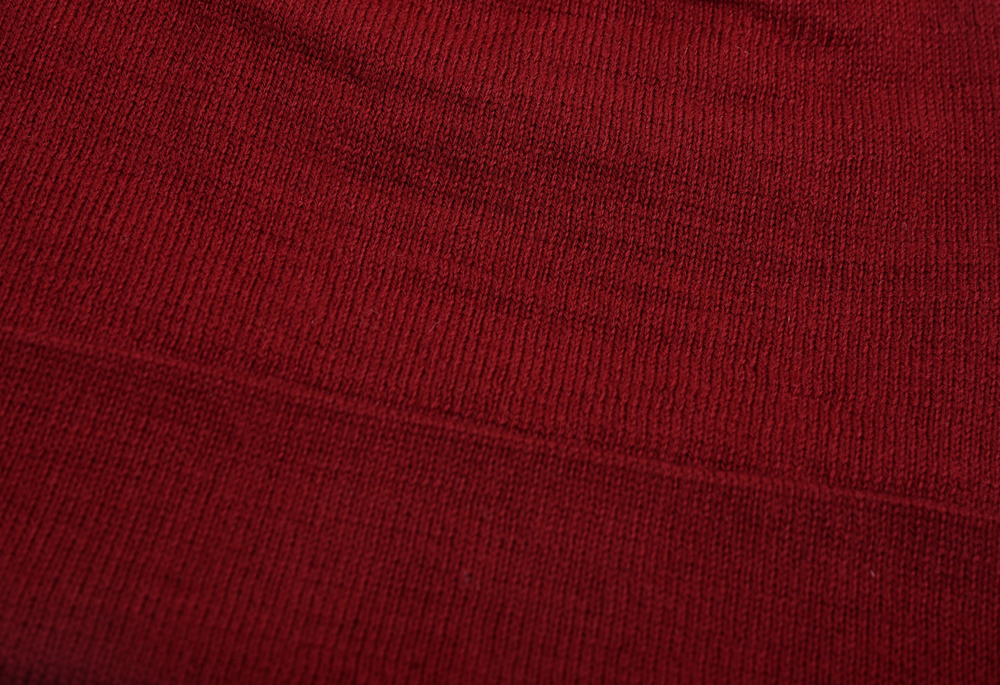 Maroon/Black Wool Cap