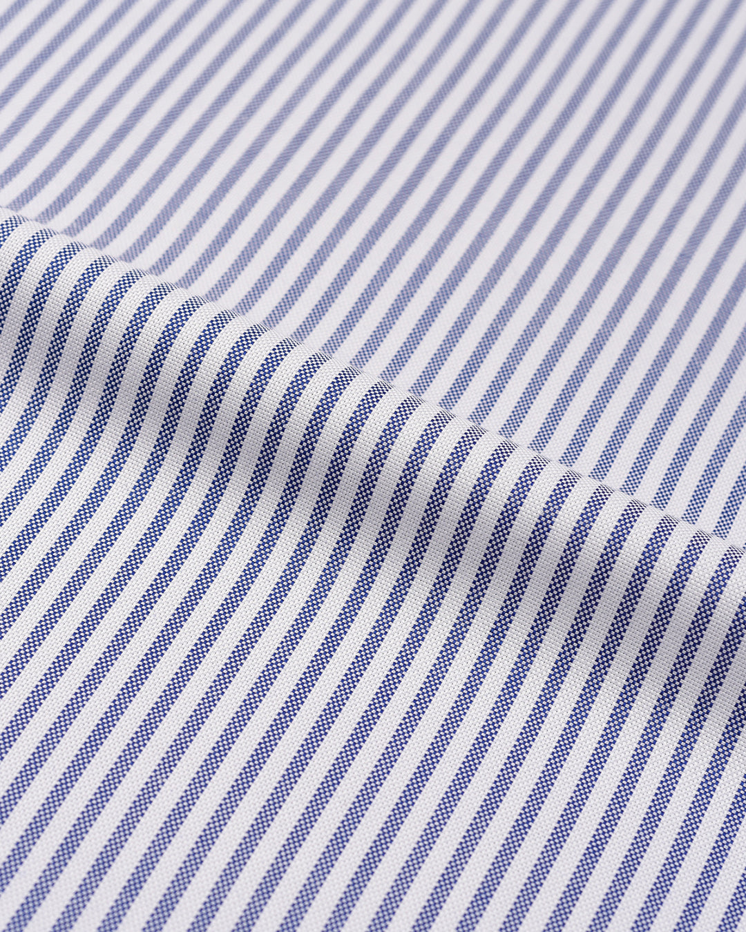 Marineblaues Hemd mit bengalischen Streifen