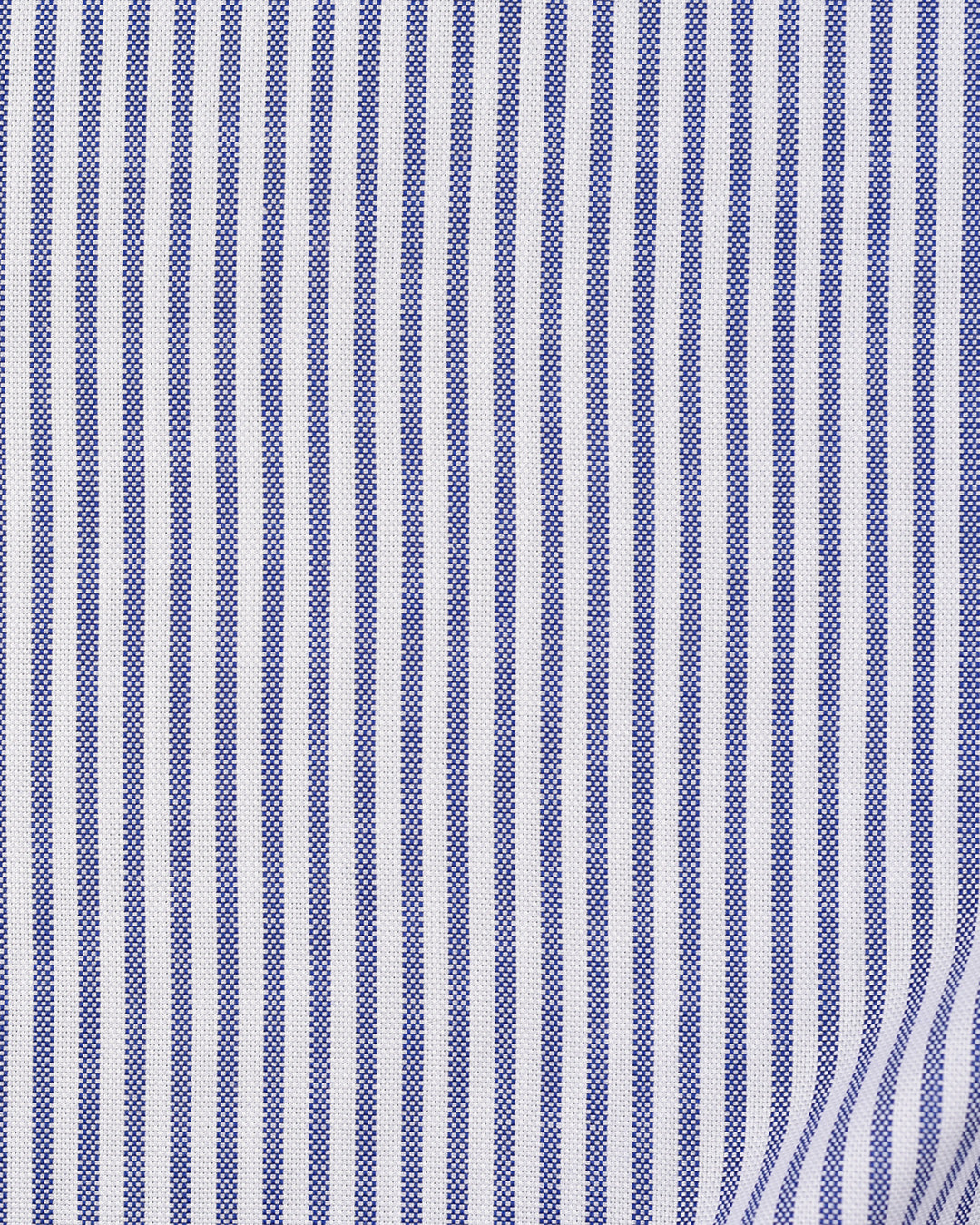 Marineblaues Hemd mit bengalischen Streifen