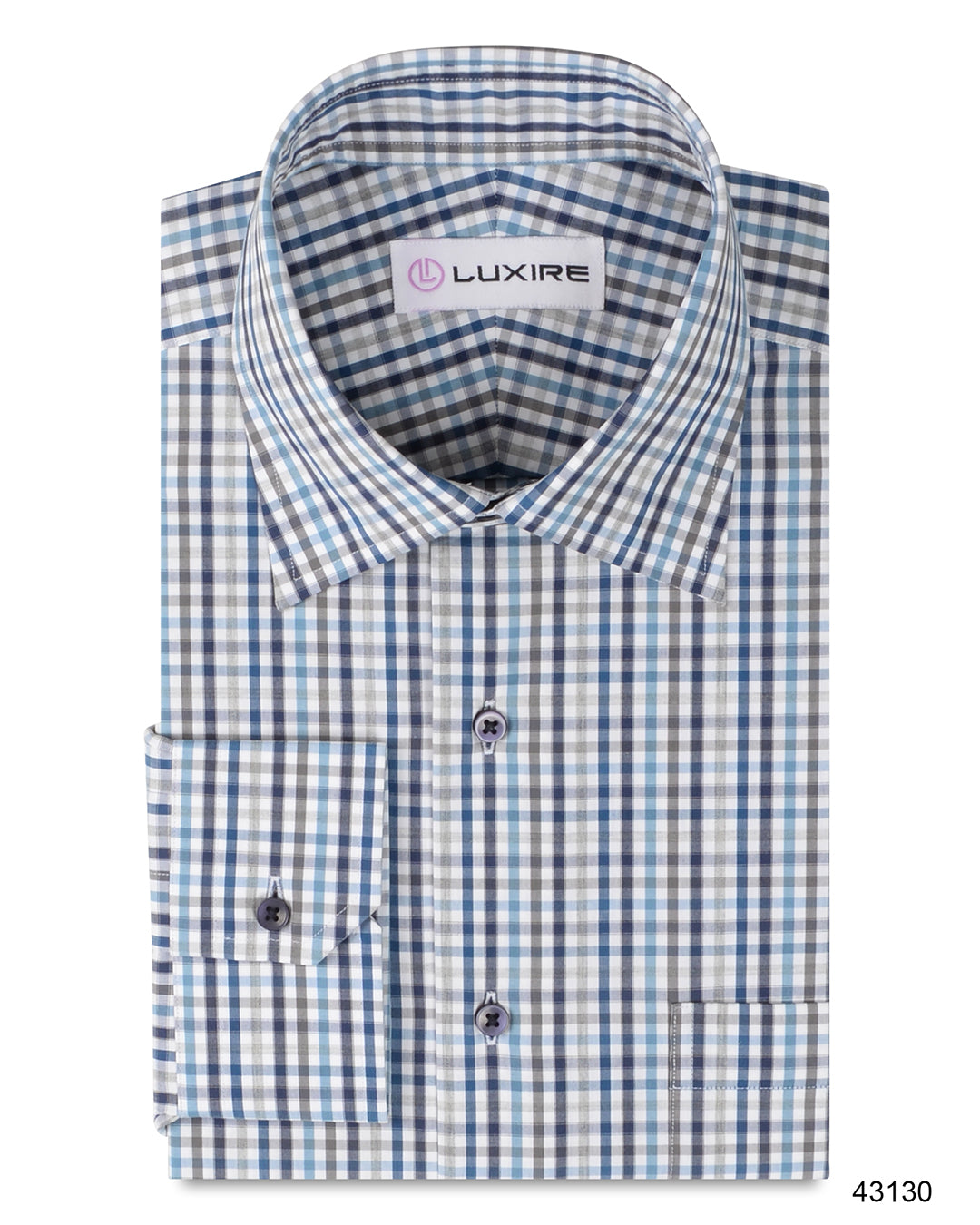 Navy Spring Tatersall