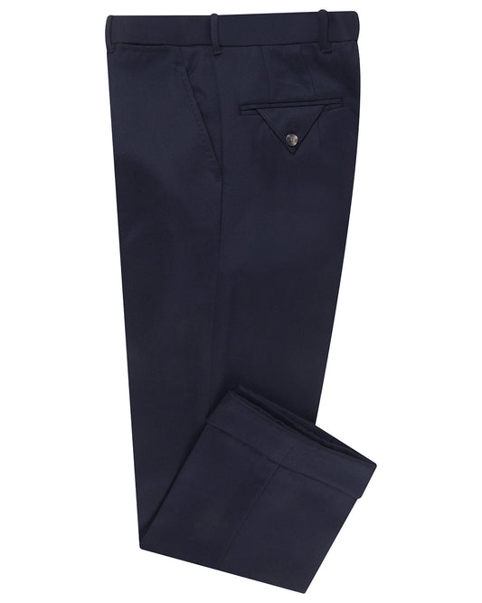 VBC: Navy Covert Wool - 15 Oz