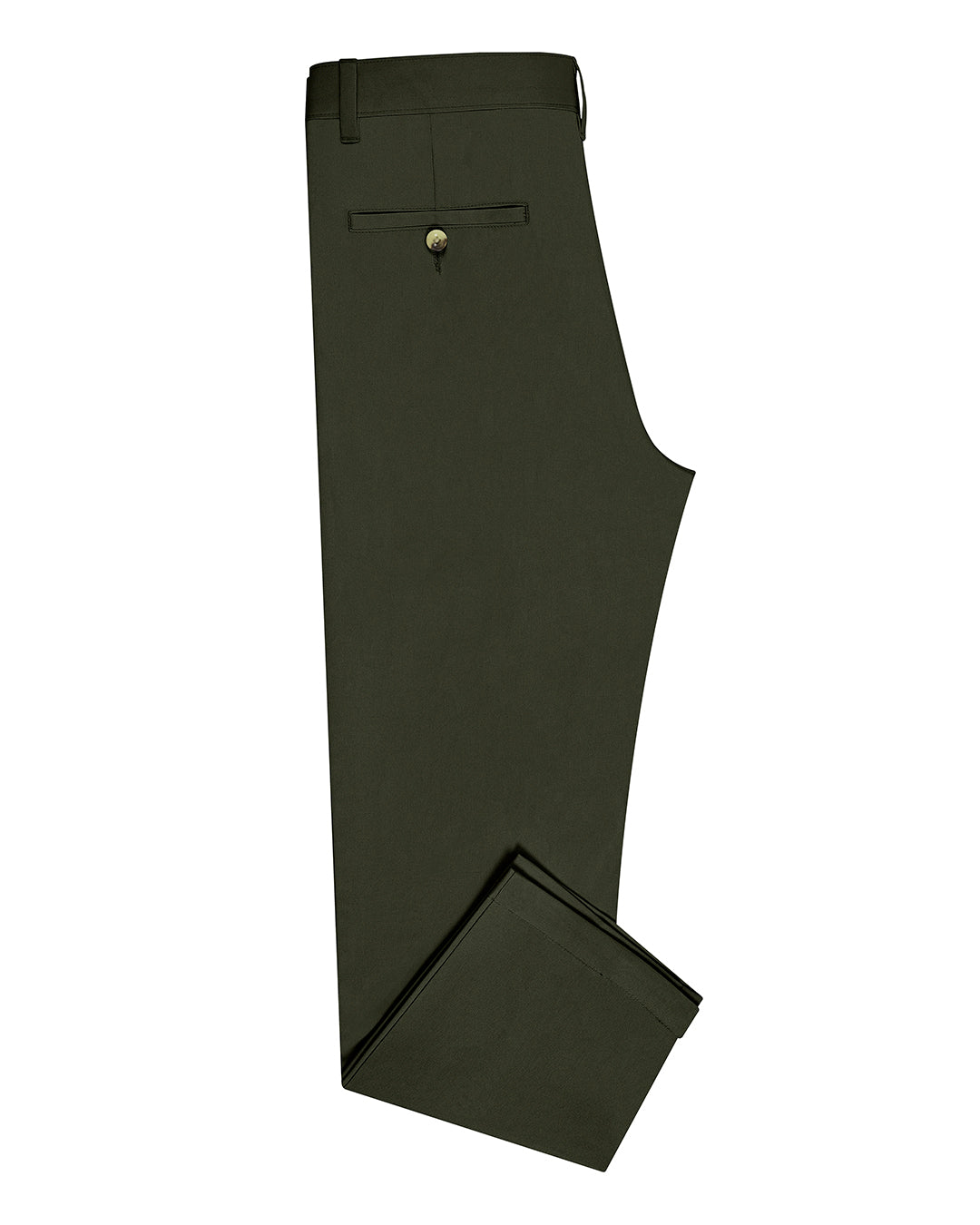Genua Chino Hose Olivgrün