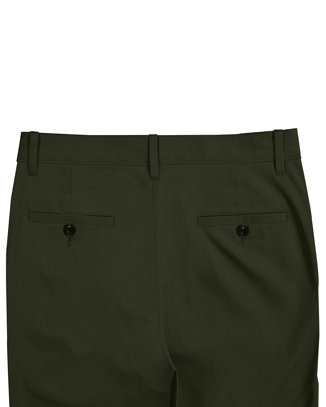 Genua Chino Hose Olivgrün