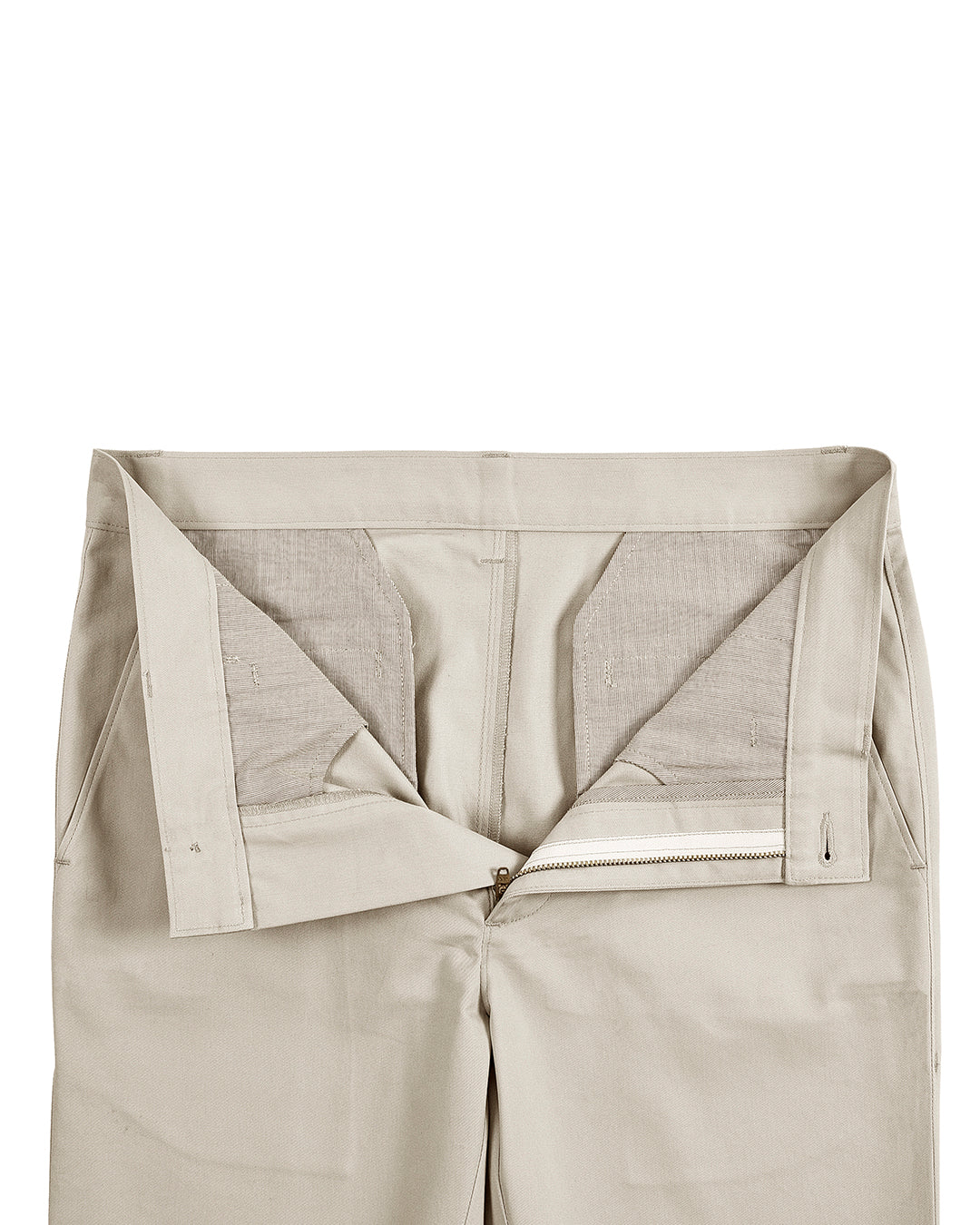 Genua Chinohose Hellbeige
