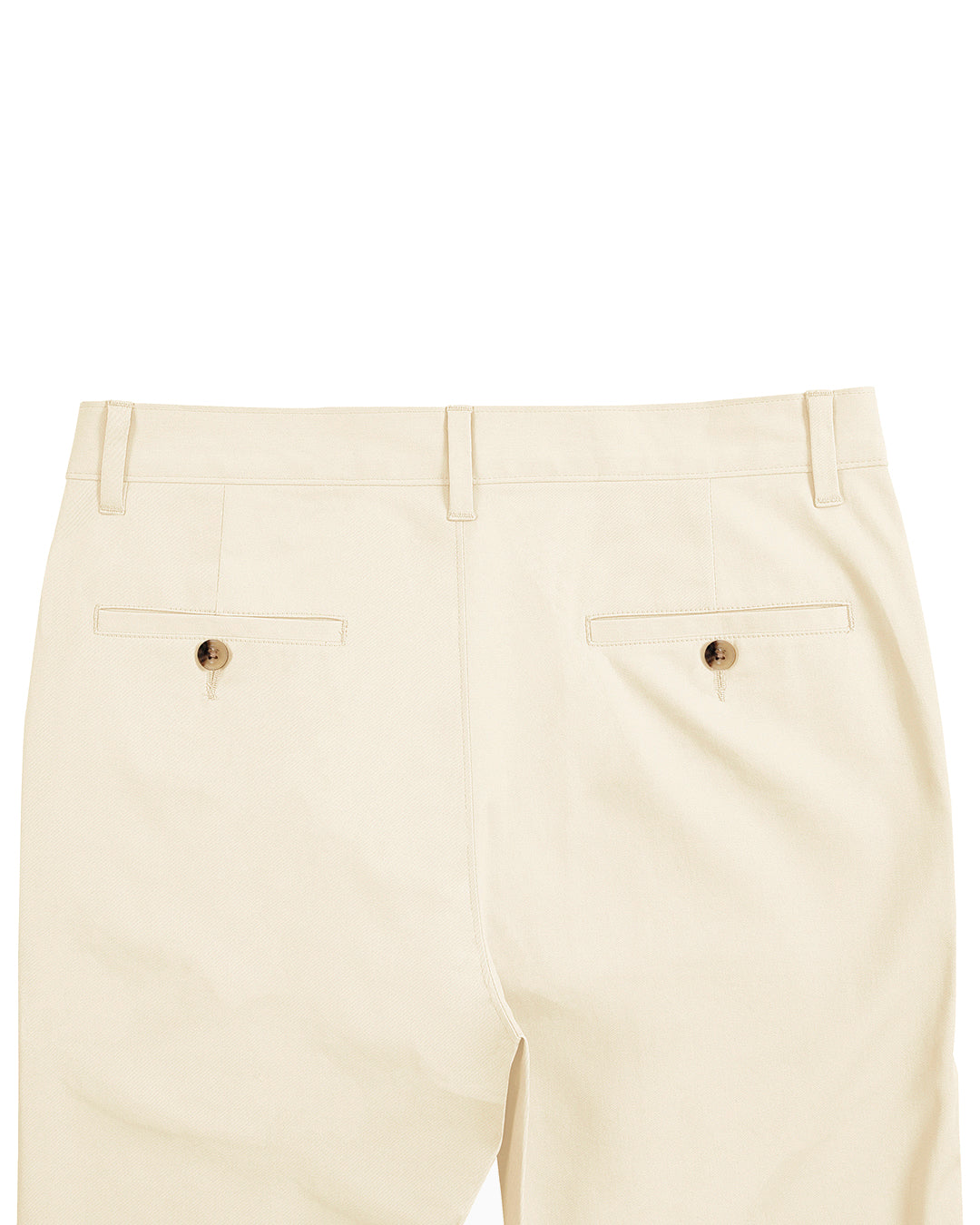 Genua Chino Hose Elfenbein Creme
