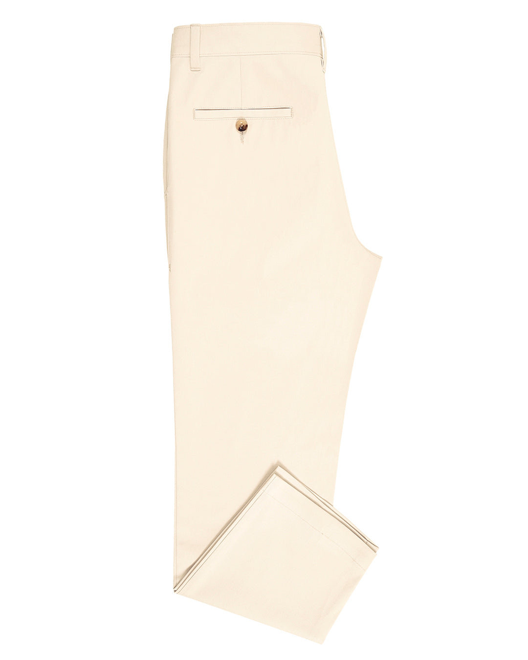 Genua Chino Hose Elfenbein Creme