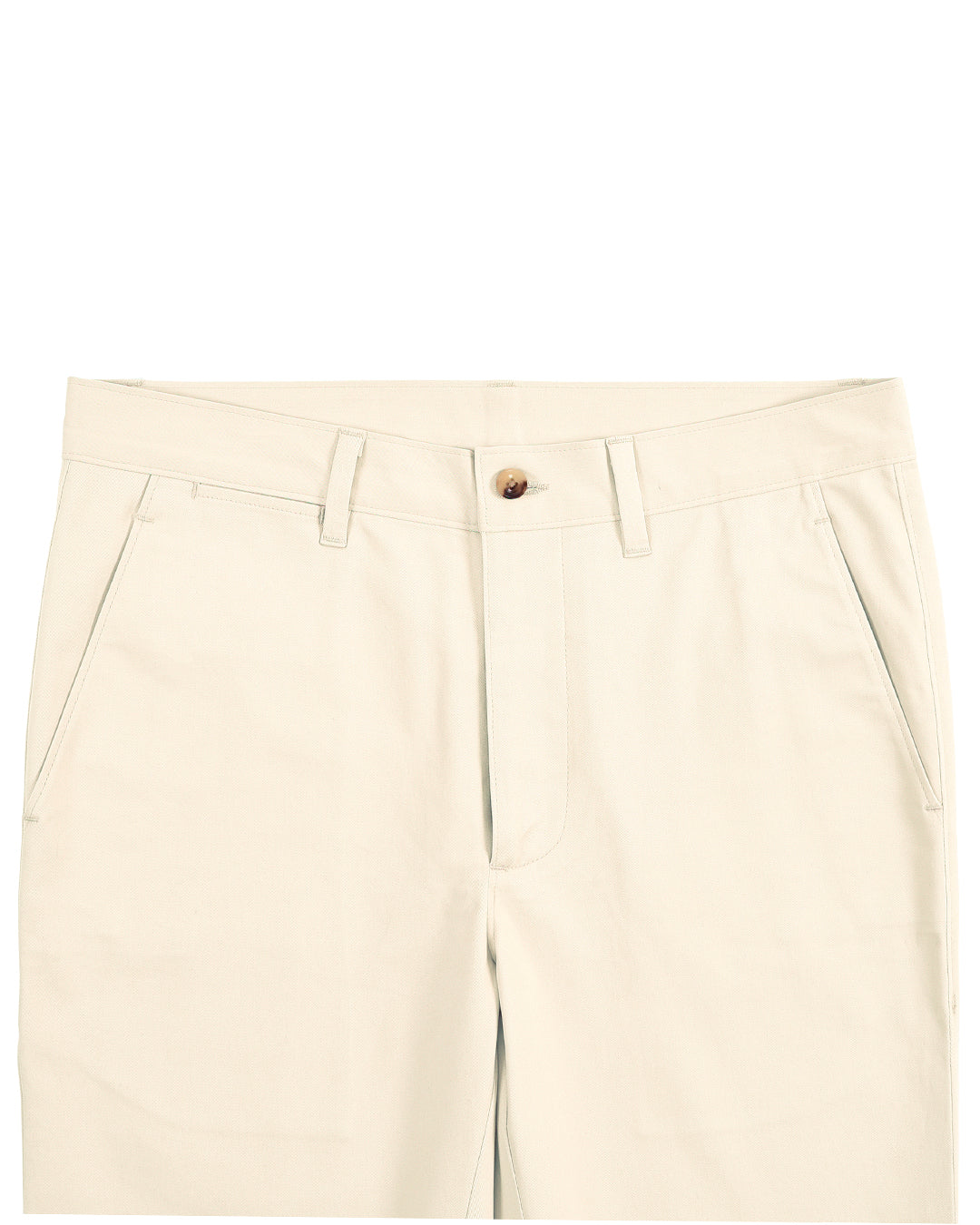 Genua Chino Hose Elfenbein Creme
