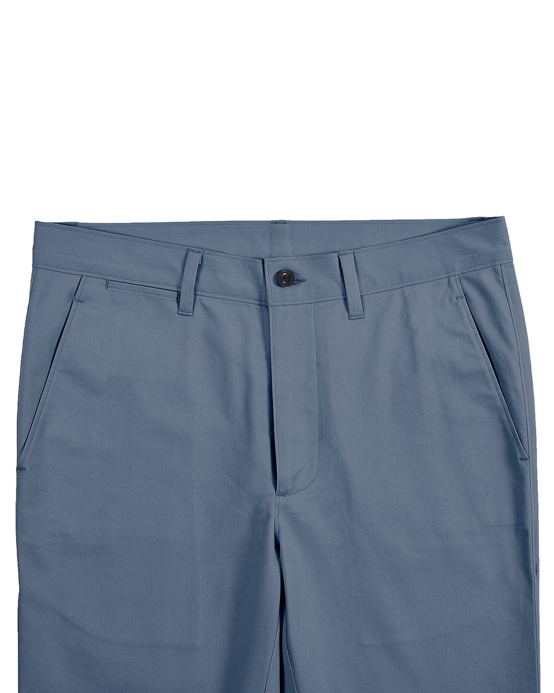 Genua-Chinohose in bläulichem Grau