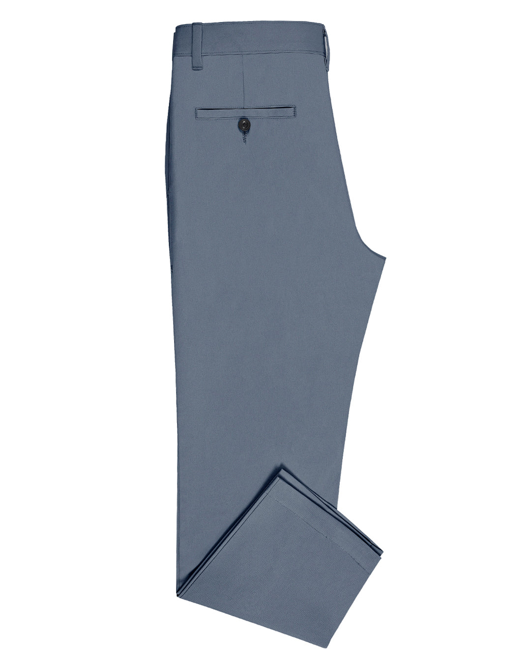Genua-Chinohose in bläulichem Grau