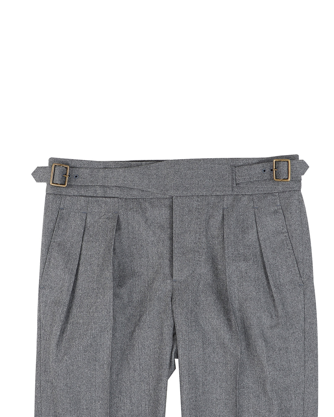 Gurkha-Hose in Vitale Barberis Canonico - Flanellgrau