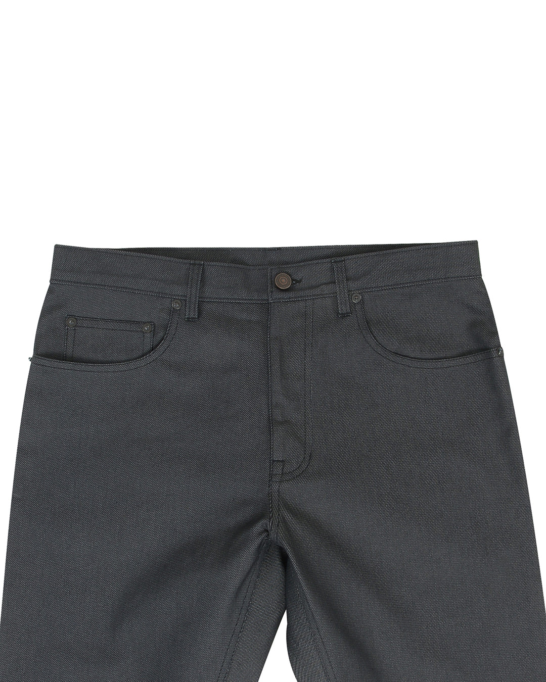 Gewachste Jeans Dunkelgrau