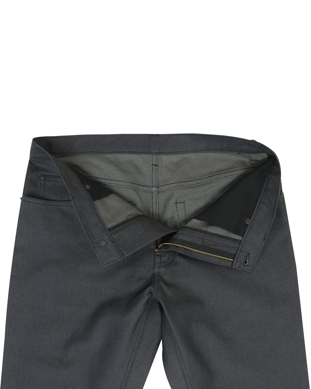 Gewachste Jeans Dunkelgrau