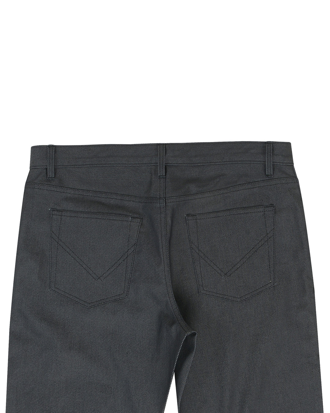 Gewachste Jeans Dunkelgrau