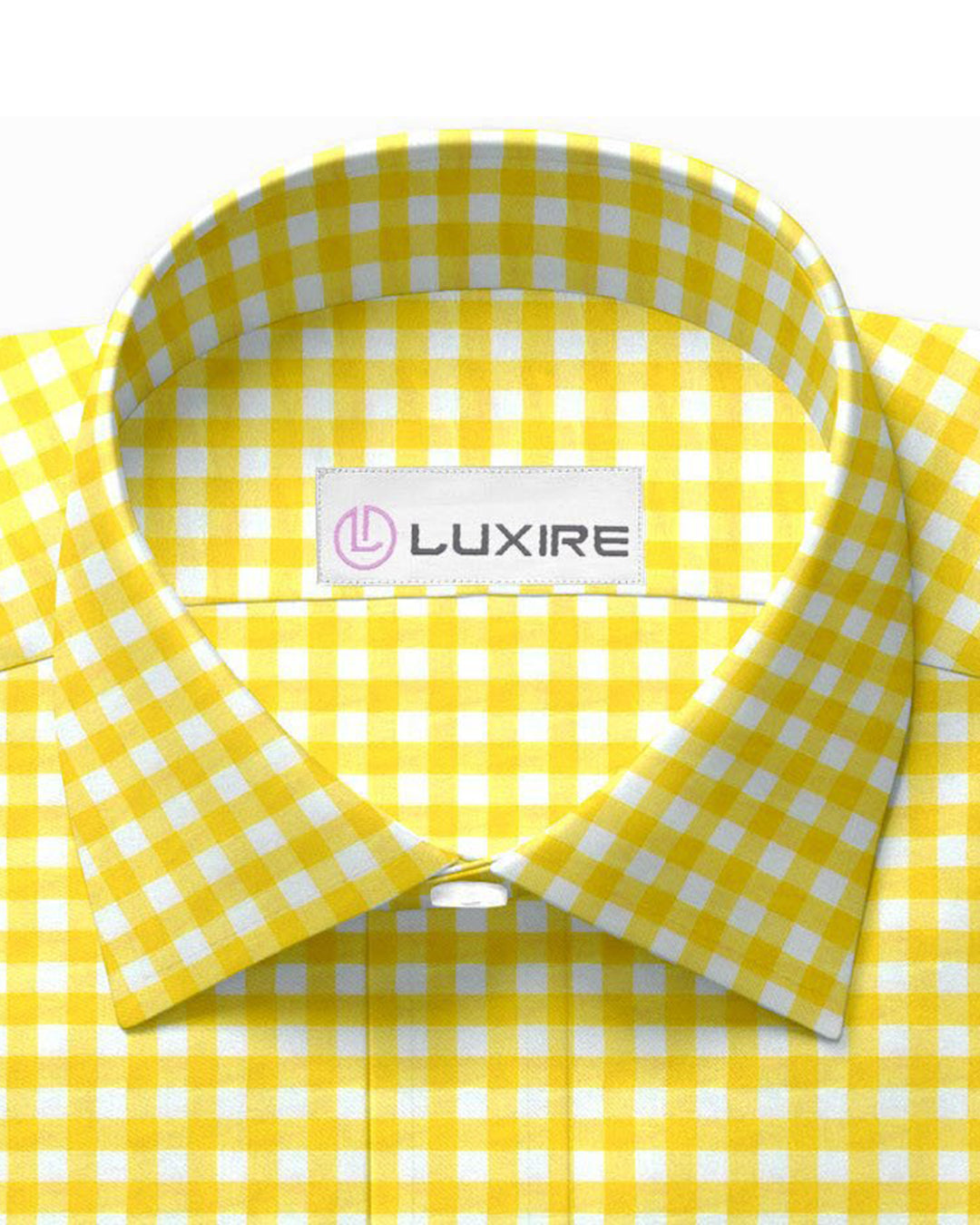 Summer Light Yellow Gingham