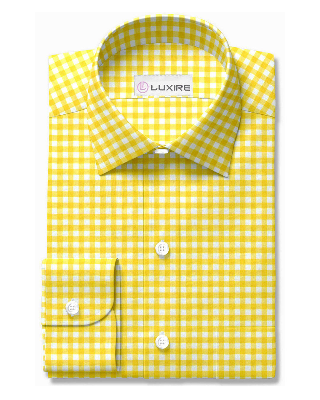Summer Light Yellow Gingham