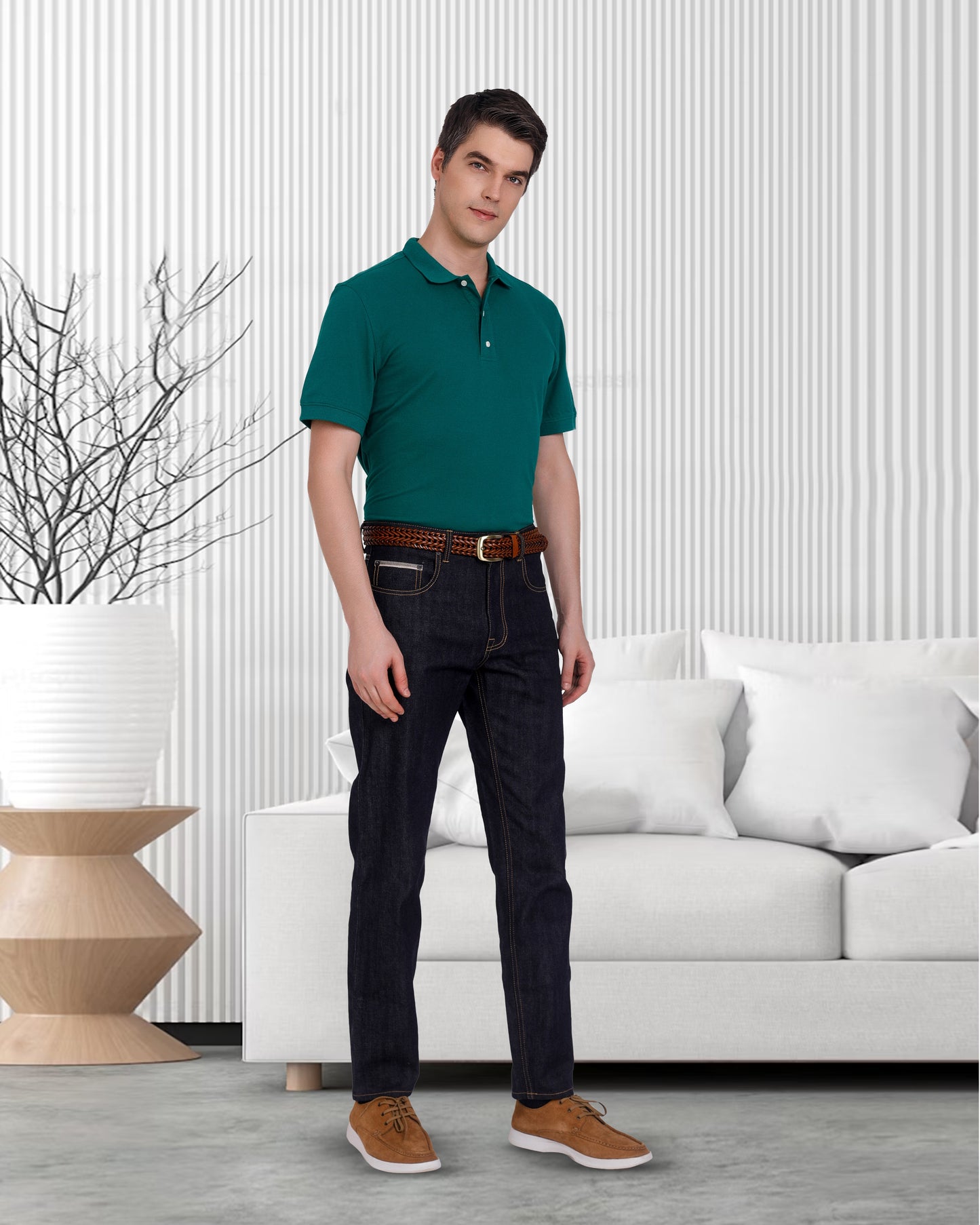 Poloshirt Racing Green