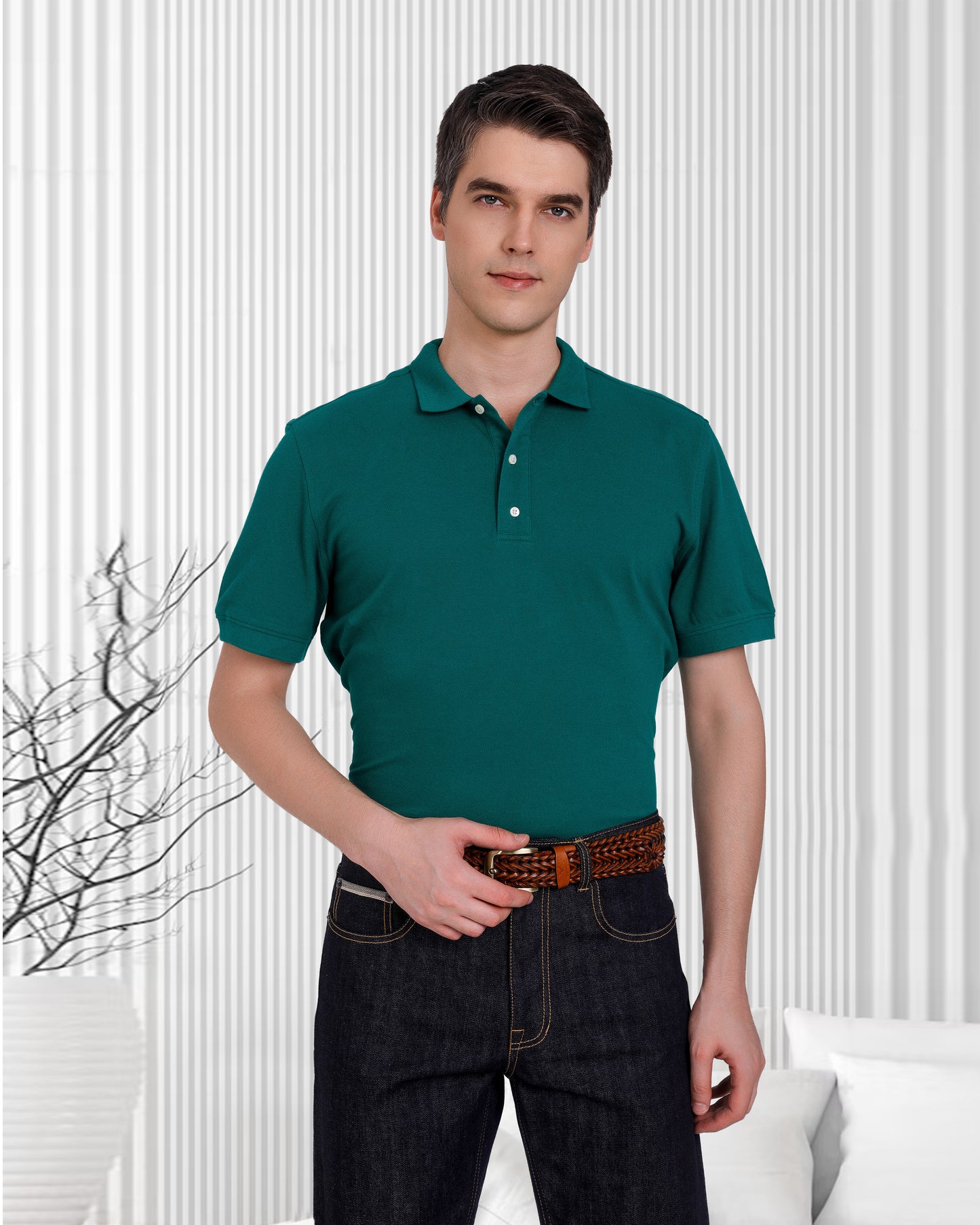 Poloshirt Racing Green