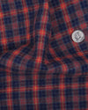 Red Navy Grey Tattersall Work Shirt