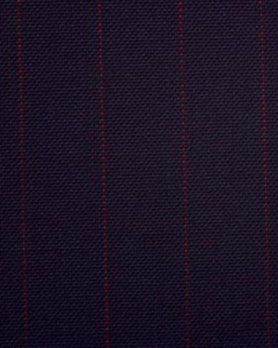 Dugdale Fine Worsted - Veste bleu marine à fines rayures rouges