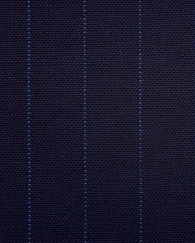 Dugdale Fine Worsted - Veste bleu marine à fines rayures bleues