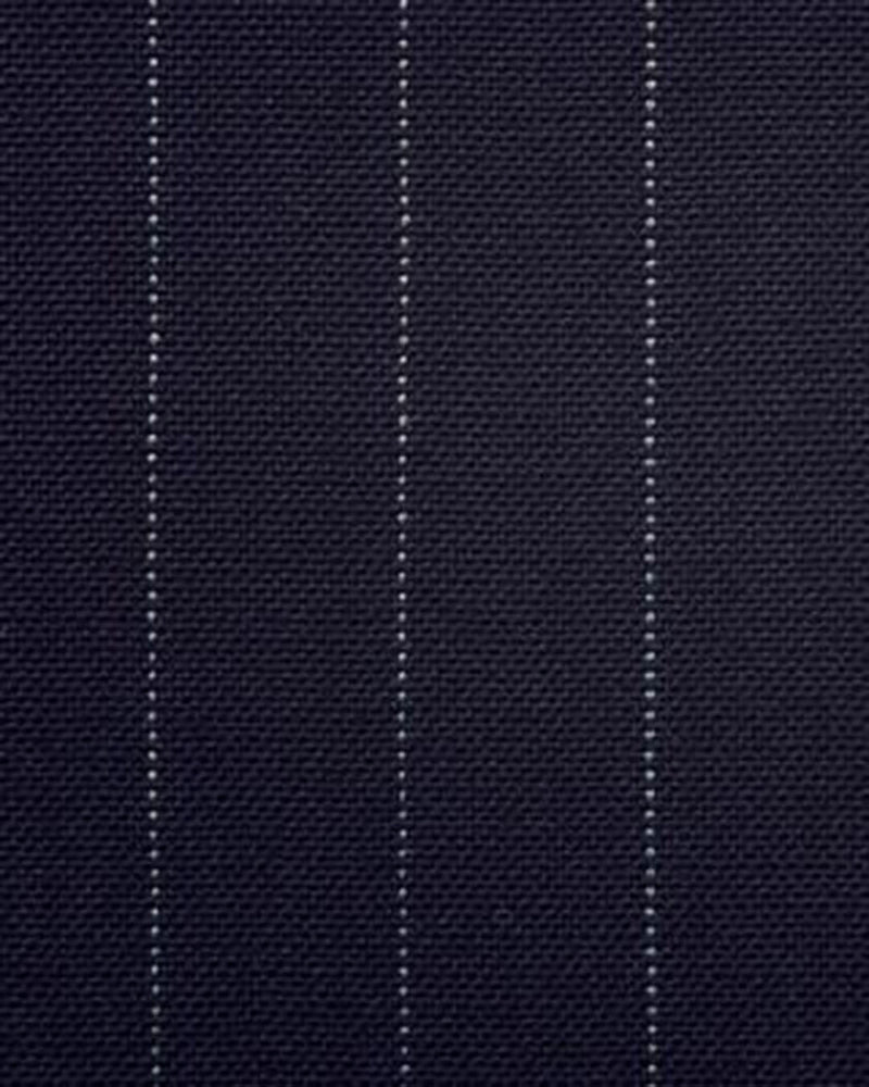 Dugdale Fine Worsted - Marineblaue Jacke mit Nadelstreifen