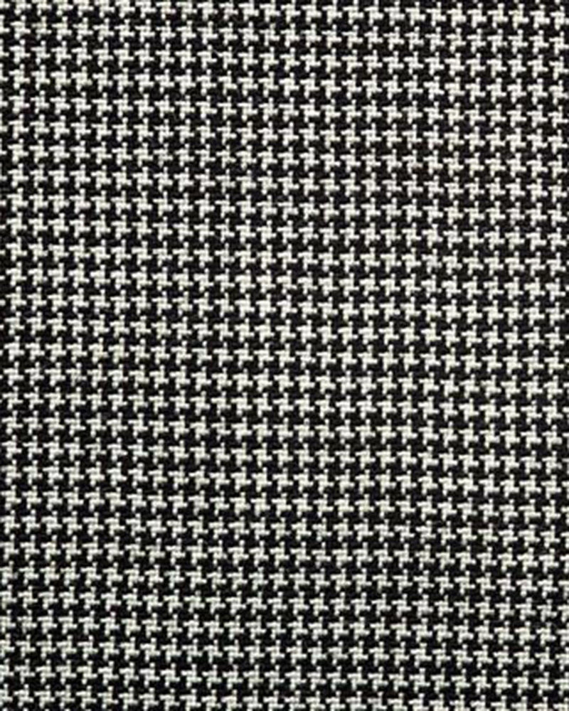 Dugdale Fine Worsted - Pied-de-poule noir fin