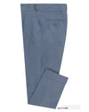 Pantalon Gurkha en sergé stretch bleu-gris clair