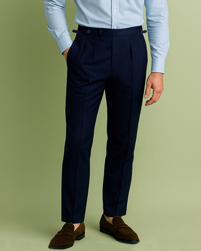 Vitale Barberis Canonico - 120s 2-lagige Marine