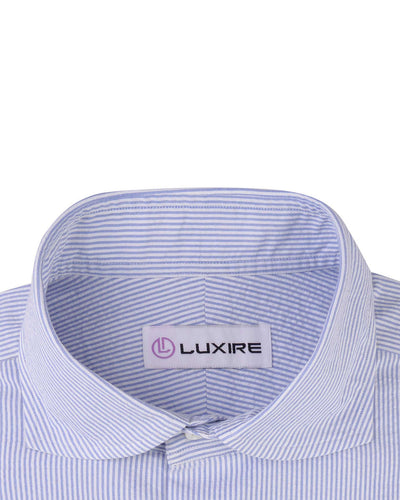 Wedgwood Kleid Stripes Seersucker