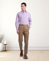 Chino en sergé kaki britannique 9 oz