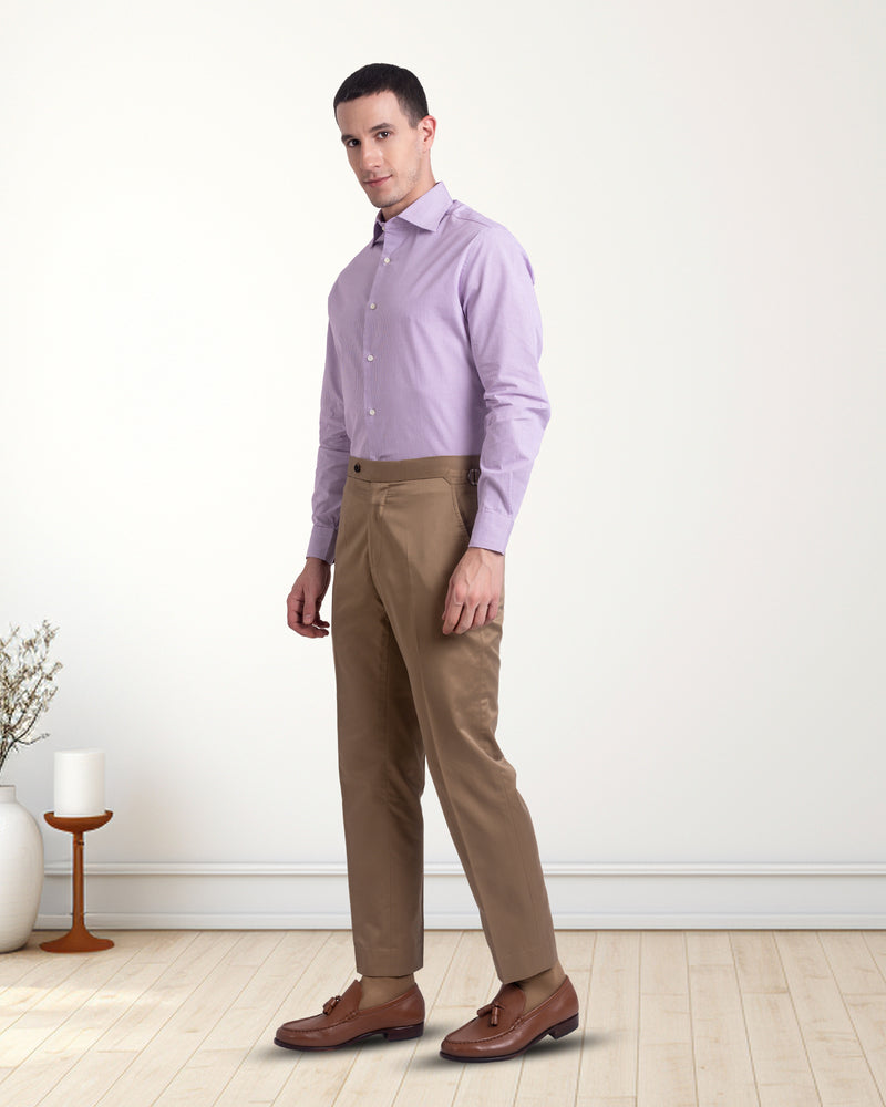 Chino en sergé kaki britannique 9 oz