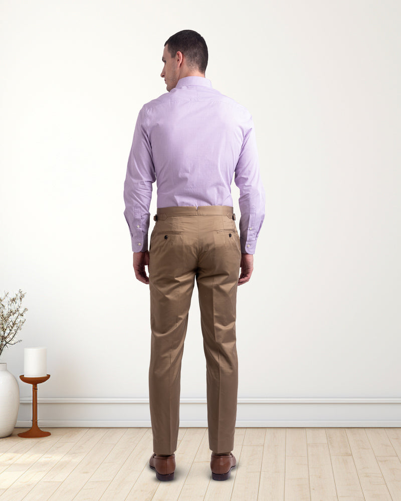 Chino en sergé kaki britannique 9 oz
