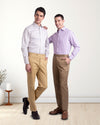Chino en sergé kaki britannique 9 oz