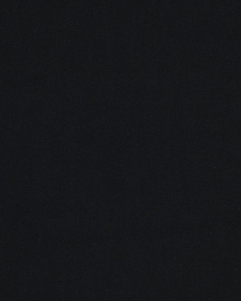 Sergé noir doux