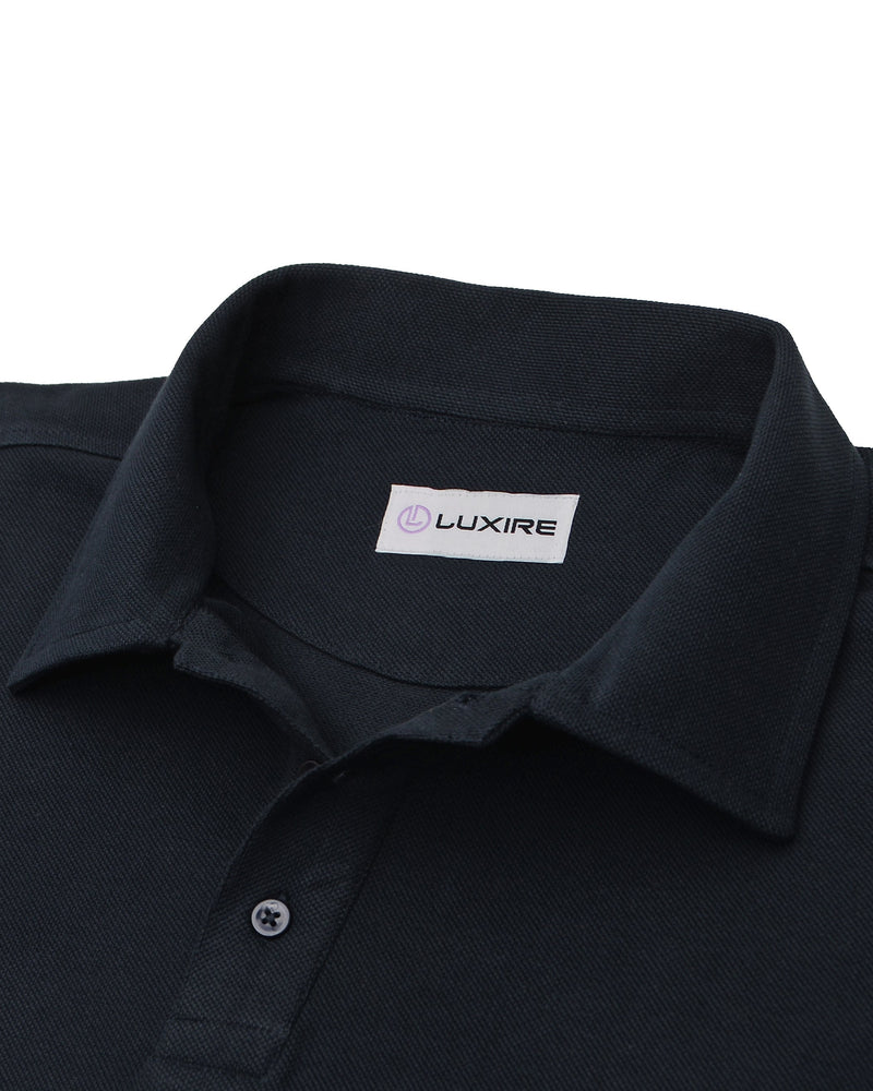 EZS Aria Navy Langarm-Polo