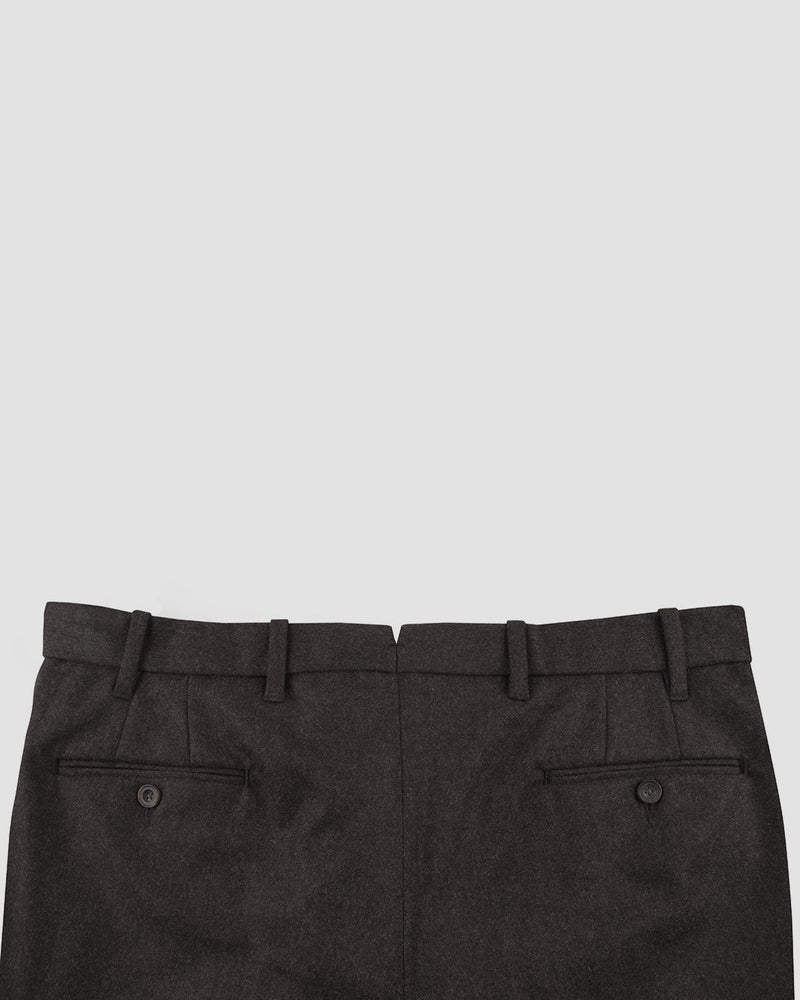 Minnis Flanell-Braun Uni