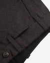 Minnis Flanell-Braun Uni