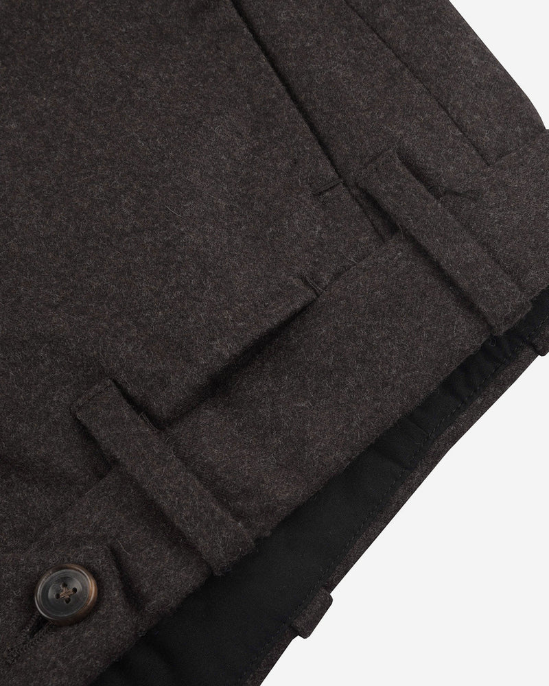 Minnis Flanell-Braun Uni