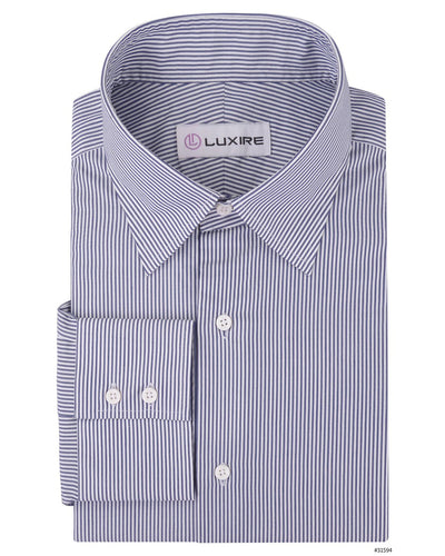 Rayures de robe marine
