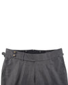 Minnis Mid Grey Wool Flannel Pant